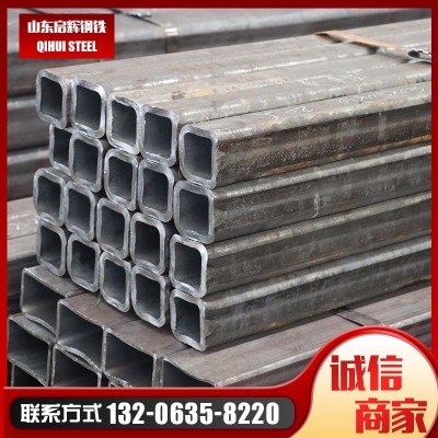 现货批发方管薄壁热镀锌矩形管幕墙黑料方通304 316L不锈钢方矩管图4