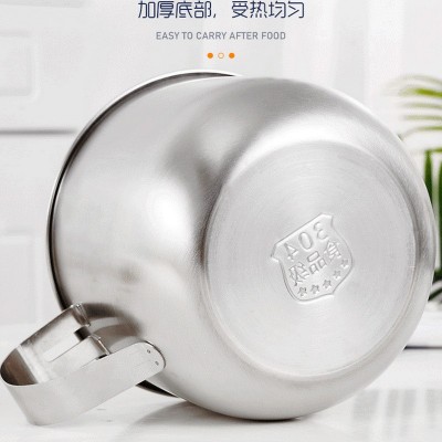不锈钢泡面碗快餐杯饭菜分离碗油菜分离杯学生杯碗304不锈钢饭盒图3