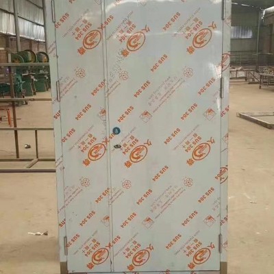 厂家供应不锈钢入户门不锈钢进户大门商品楼入户门家用推拉防火门图2