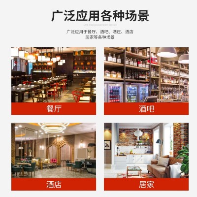 简约铁艺格栅装饰北欧酒店轻奢不锈钢屏风家用入门客厅玄关隔断墙图3