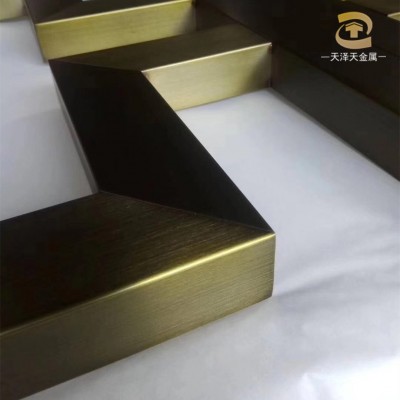 别墅 会所 高档金属隔断 不锈钢屏风隔断厂家 承接大型工程项目图2
