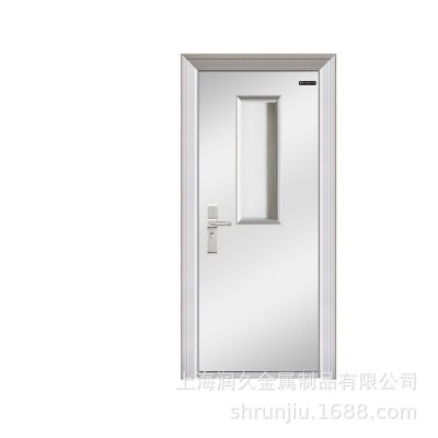 供应304不锈钢防火门隔音门 不锈钢镀钛大玻璃防火门图4