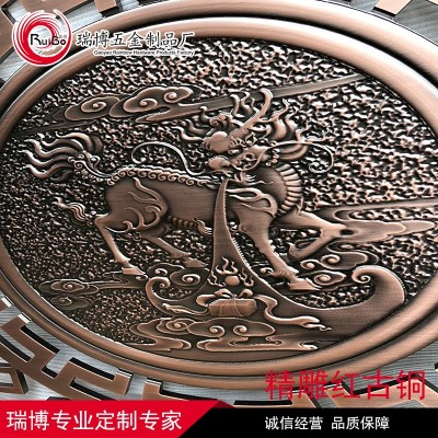 不锈钢边框护栏 实心铝板雕刻护栏浮雕栏杆 铝艺雕花楼梯护栏屏风图3