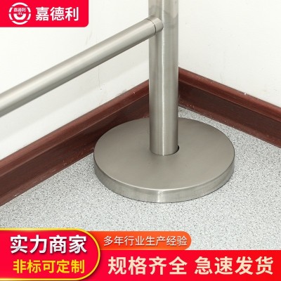 不锈钢隔离护栏 机场车站地铁站用防护围栏商场活动护栏玻璃护栏图3