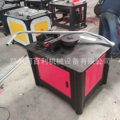 现货电动弯管机 数控圆管弯弧机 平台式蔬菜大棚角度弯管机图2