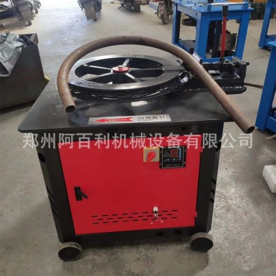 现货电动弯管机 数控圆管弯弧机 平台式蔬菜大棚角度弯管机图5