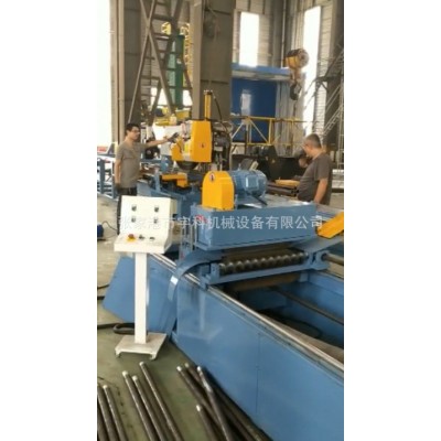 全自动数控切割去毛刺流水线 去毛刺钢刷切割自动送料切管生产线图4