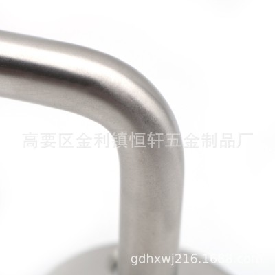 L型实心不锈钢楼梯扶手墙托系列PVC靠墙扶手支架玻璃托墙托系列图3