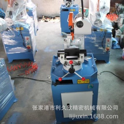 【手动切管机】半自动圆管送料液压切割机 无毛刺45度水锯圆锯机图2