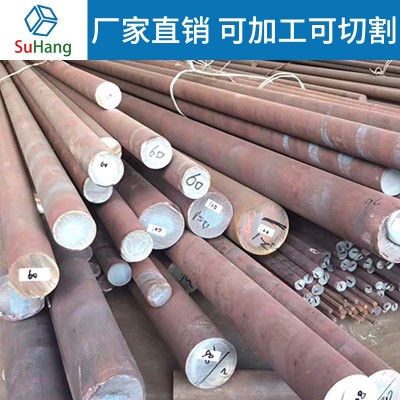 304 316L不锈钢圆棒黑棒实心棒600大直径可数控锯床零切厂家批发图3