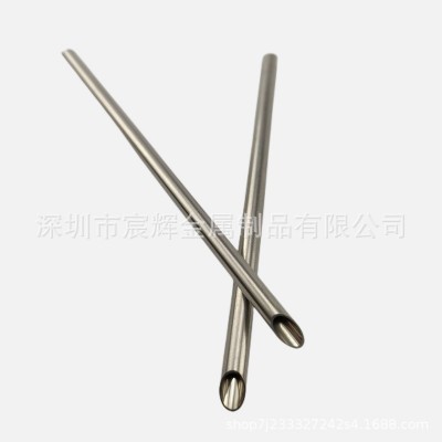 304不锈钢圆管毛细厚薄壁管 磨尖抛光折弯开孔L型U型盘管切割直销