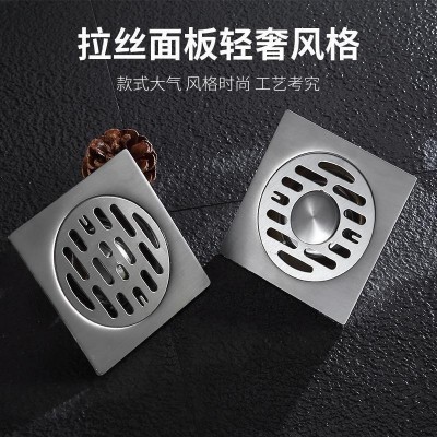 不锈钢地漏盖子双用圆形厨房过滤网片防头发卫生间厕所工程地漏盖图4