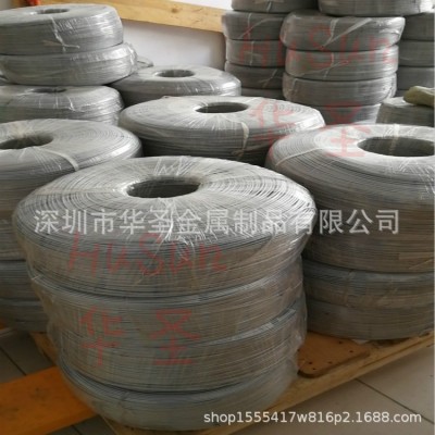 磨床不锈钢丝绳 PU包胶钢丝绳 耐磨PU涂塑钢丝绳 304磨床绳图3