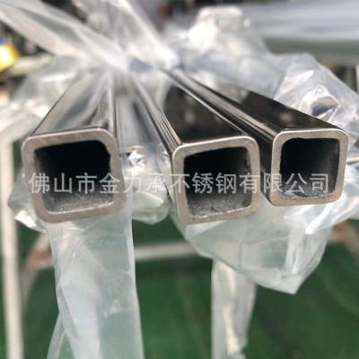 广东现货201不锈钢方管拉丝不锈钢方管厚壁小口径不锈钢方管批发图2