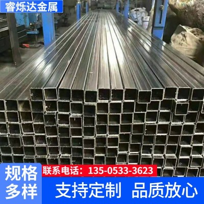 不锈钢方管 304工业厚壁不锈钢方通扁管316不锈钢矩形管 批发图1