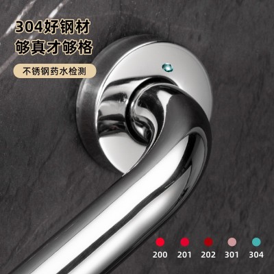 不锈钢硅胶扶手厕所扶手浴缸扶手马桶扶手老人扶手医院扶手跨境图4