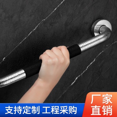 不锈钢硅胶扶手厕所扶手浴缸扶手马桶扶手老人扶手医院扶手跨境图3