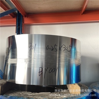 301特硬不锈钢带 分条剪板304不锈钢片激光切割手机通讯设备专用图3
