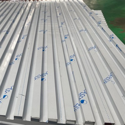 泽洋304不锈钢长城板 金属隔断走廊墙波浪装饰板铝合金凹凸格栅板图4