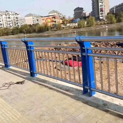 复合管护栏 道路隔离防撞护栏 不锈钢桥梁防撞护栏 防撞桥梁护栏图4