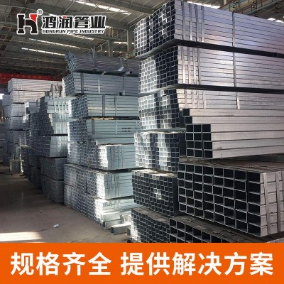 厂家304不锈钢矩形管直缝焊接大口径厚壁工业管分条切割矩形管图3