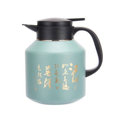 匡迪9026大容量焖茶壶316不锈钢闷茶咖啡壶内胆镀铜水壶可定logo图5