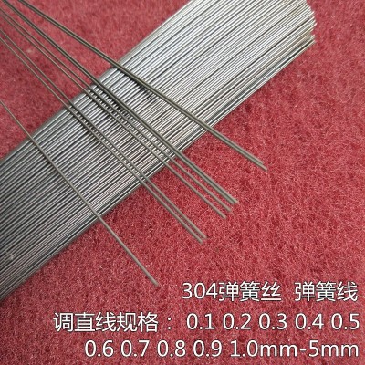 供应304不锈钢线 不锈钢弹簧丝 0.8mm调直线 加工0.5mm不锈钢直丝图3