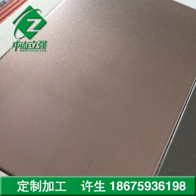 304黑色喷砂不锈钢板 哑光雾面粗砂无指纹不锈钢装饰板天花板定制图3