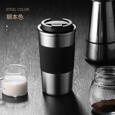 陶瓷内胆316不锈钢咖啡杯便携车载汽车杯随手保温杯礼品杯子logo图3