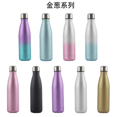 现货304不锈钢运动水壶亚马逊跨境礼品杯子一件代发可乐瓶保温杯图4