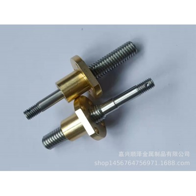 304丝杆/不锈钢丝杆/多头丝杆轴端加工