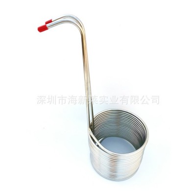 珠三角批量供应食品级304材质外贸出口啤酒冷却器麦汁冷却盘管图5