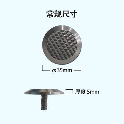 杰辰不锈钢盲道条盲道钉机场地铁广场盲道工程使用 厂家现货批发图3