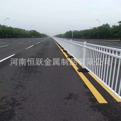 护栏厂销售市区公路不锈钢道路护栏 马路中间交通安全防撞栏图2