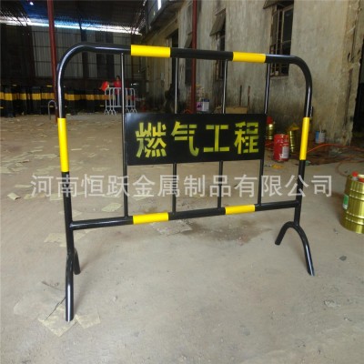 河南开封厂家直销现货铁马护栏 活动护栏 不锈钢铁马栏杆图3