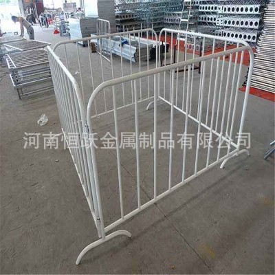 河南开封厂家直销现货铁马护栏 活动护栏 不锈钢铁马栏杆图4