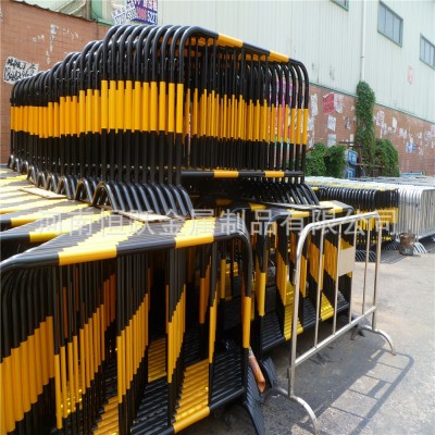 河南许昌厂家直销现货铁马护栏 活动护栏 不锈钢铁马栏杆图2