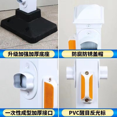 黄金防撞中央道路市政护栏交通隔离护栏城市道路公路隔离栅栏图4