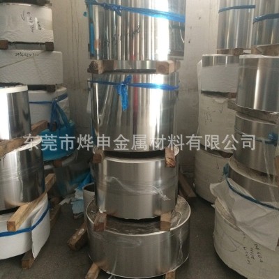 厂家直销SUS301不锈钢带发条料高硬度修圆边 304 316不锈钢弹簧带图2