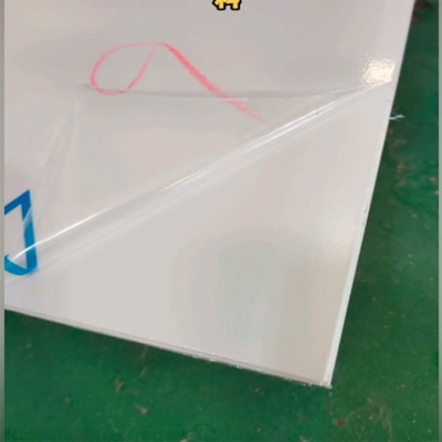 白色不锈钢板烤漆板喷涂实色304\201白色烤漆金属装饰板加工图2