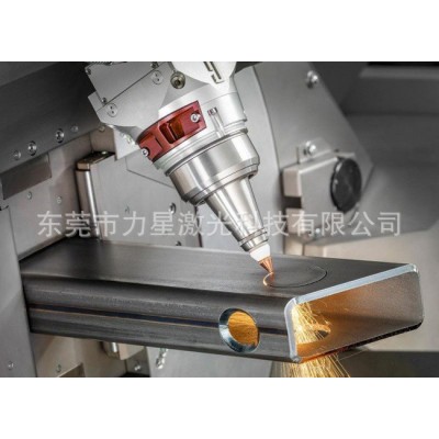 力星激光厂家直供12050重型管材激光切管机，零尾料+自动上下料图5