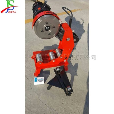 手动钢管镀锌管切管机 小型建筑管材下料机 矿用螺旋管切割机图4