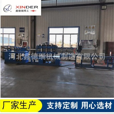 鑫德瑞烟筒圆管通风管道全自动焊管机民用烟囱直管排烟管生产线图2