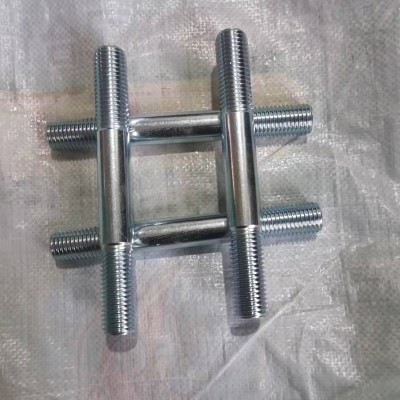 厂家批发A型双头螺栓 不锈钢双头螺杆紧固件 A型双头调节螺丝加工图3