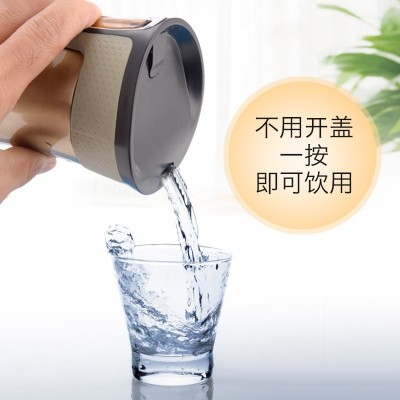 一键饮水304双层不锈钢创意礼品杯真空保温杯车载高档汽车杯子 50个图3