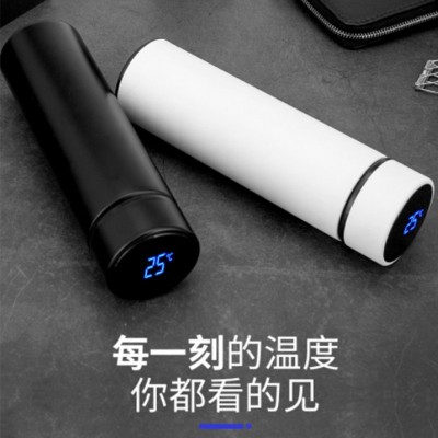 智能304不锈钢温控显温创意网红LED商务水杯保温杯大容量批发杯子图3
