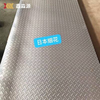 厂家供应镀锌花纹防滑板 工地车厢不锈钢压花防滑板 车间楼梯踏板图2