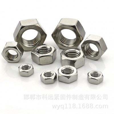 304不锈钢螺母 六角螺母 螺丝帽 国标螺母 201国标螺帽 M3-M24图4