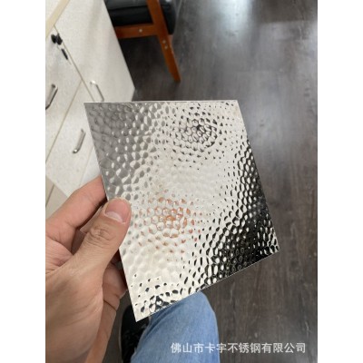 不锈钢幕墙仿锤纹蜂窝复合板 仿高比色复古不锈钢蜂巢装饰板材图3