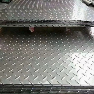 镀锌压花楼梯花纹板 机械制造用建筑金属板 304不锈钢冷轧花纹板图2